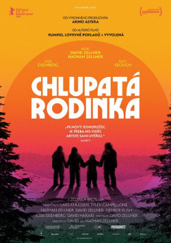 Český plakát filmu Chlupatá rodinka / Sasquatch Sunset