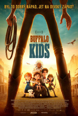 Český plakát filmu Buffalo Kids / Buffalo Kids