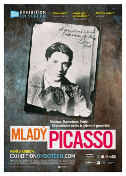 Český plakát filmu EOS: Mladý Picasso / Young Picasso