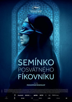 Český plakát filmu Semínko posvátného fíkovníku / Danaye anjir-e moabad