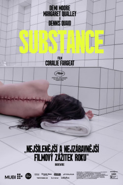 Český plakát filmu Substance / The Substance