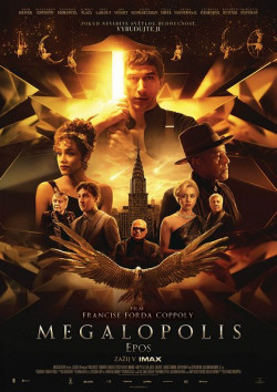 Český plakát filmu Megalopolis / Megalopolis