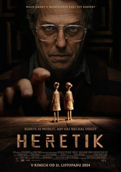 Český plakát filmu Heretik / Heretic