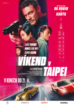 Český plakát filmu Víkend v Taipei / Weekend in Taipei