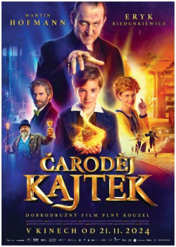 Český plakát filmu Čaroděj Kajtek / Kajtek Czarodziej