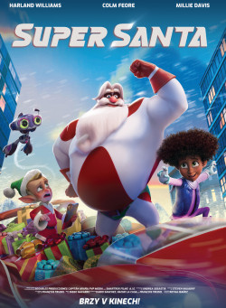 Český plakát filmu Super Santa / SuperKlaus