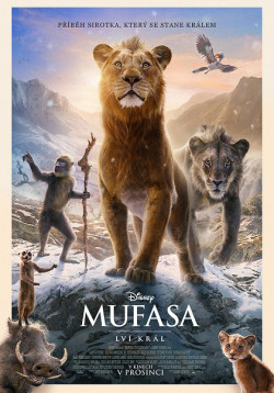 Český plakát filmu Mufasa: Lví král / Mufasa: The Lion King