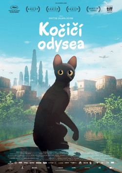 Český plakát filmu Kočičí odysea / Straume