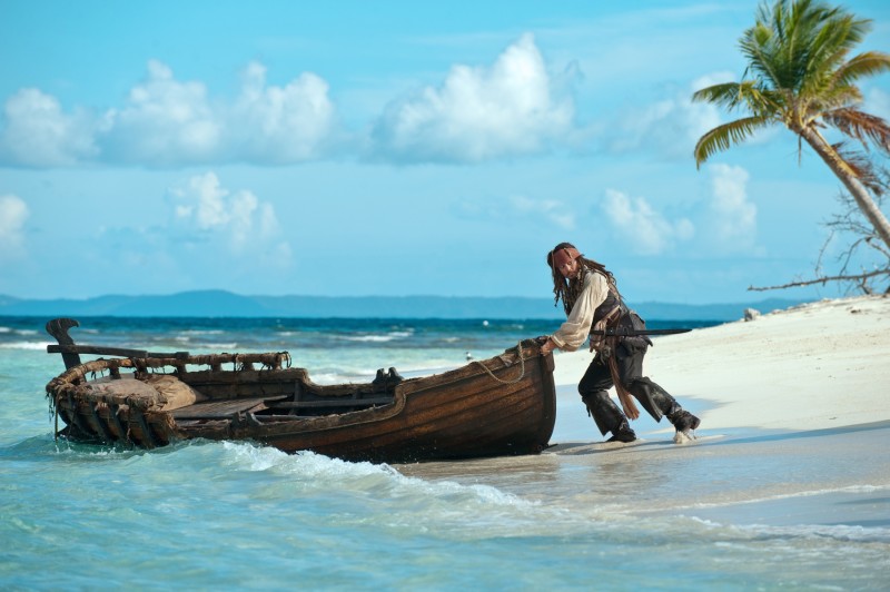Johnny Depp ve filmu Piráti z Karibiku: Na vlnách podivna / Pirates of the Caribbean: On Stranger Tides