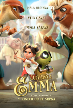 Český plakát filmu Odvážná Emma / Emma's Big Adventure