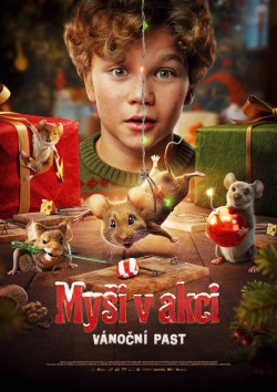 Český plakát filmu Myši v akci: Vánoční past / Hvis ingen går I fella