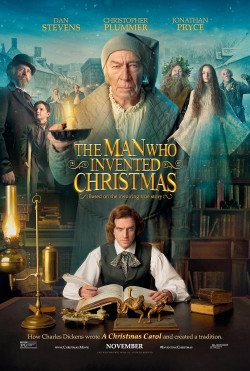 Plakát filmu Muž, který vynalezl Vánoce / The Man Who Invented Christmas