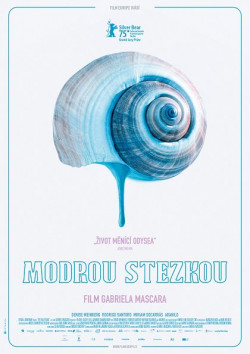 Český plakát filmu Modrou stezkou / O Último Azul