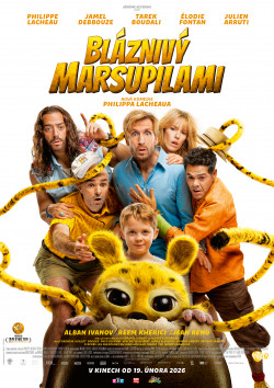 Český plakát filmu Bláznivý Marsupilami / Marsupilami