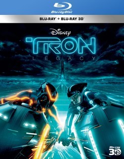 BD obal filmu TRON: Legacy 3D