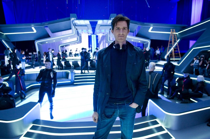 Joseph Kosinski při natáčení filmu TRON: Legacy 3D / TRON: Legacy