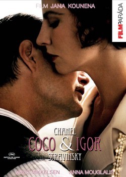 DVD obal filmu Coco Chanel & Igor Stravinsky