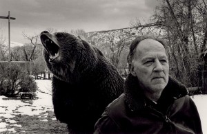 Werner Herzog při natáčení filmu <b>Grizzly Man</b>
