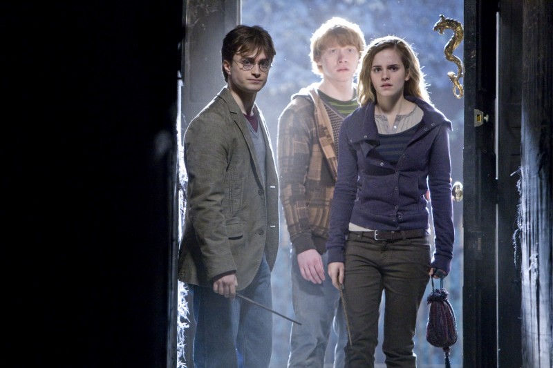 Daniel Radcliffe, Rupert Grint, Emma Watson ve filmu Harry Potter a Relikvie smrti - část 1 / Harry Potter and the Deathly Hallows: Part 1